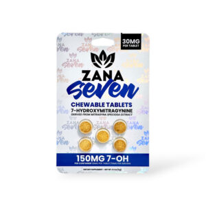 Zana Seven 7- Hydroxymitragynine Chewable Tablets 30mg