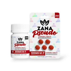 Zana Mitragynine Pseudoindoxyl Chewable Tablets 20mg